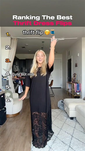 Ranking BEST THRIFT DRESS FLIPS