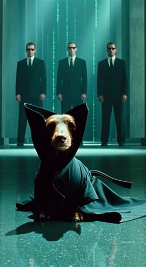 When your dachshund takes the red pill and realizes she's been living in the Matrix this whole time! Watch as Neo the Wiener Dog enters the simulation and discovers his true power (mostly napping and treat-getting in bullet time). This hilarious Matrix parody features our brave little sausage dog facing off against the agents, dodging vacuums in slow motion, and bending reality with his mind... or at least bending the couch cushions to get more comfortable. There is no spoon, only TREATS! At Fri