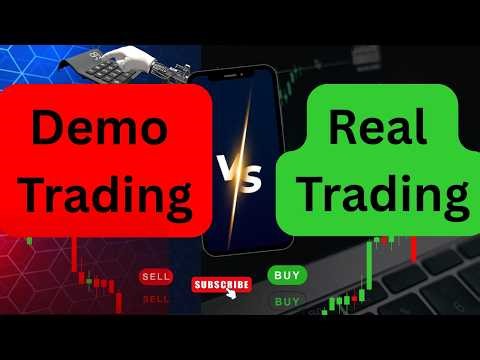 Demo Trading vs Real Trading – 90% Traders Yahan Fail Hote Hai! | Give me 10 minute Only #trading