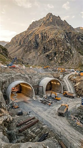 Tunnel Construction Timelapse | From Mountain Rock to Modern Highway