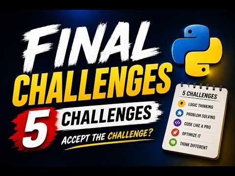 99% People FAIL 😱 | Python Final Challenge | @PythonWithHarsh Python Basics #30
