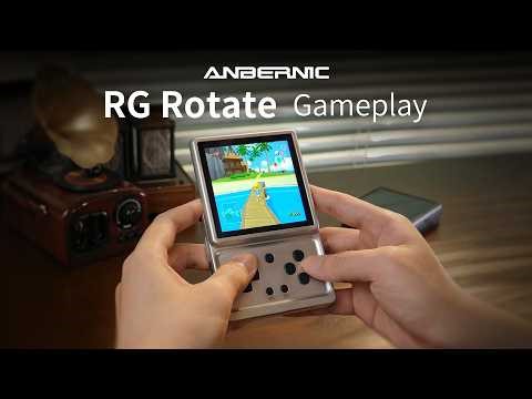 ANBERNIC RG Rotate: Hands-on Gameplay & Extended Features Demo