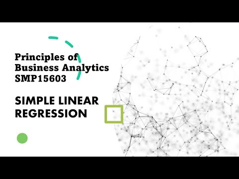 Simple Linear Regression