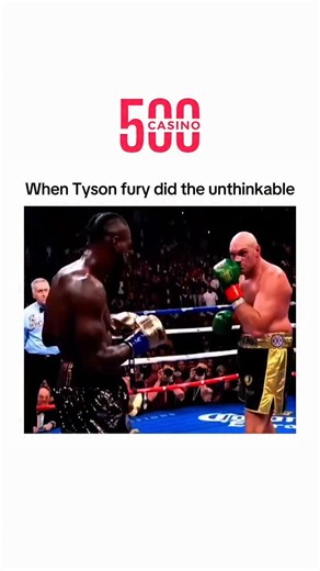 TV vibes on Instagram: "In this documentary clip from Round 12: Fury's Resurrection, viewers witness one of the most haunting moments in heavyweight boxing history. Tyson Fury is violently dropped in the 12th round by Deontay Wilder, one of the hardest punchers of the modern era, who entered the fight with 42 knockouts in 43 wins. Fury crashes flat on his back, eyes seemingly rolled back, body lifeless - most of the arena, the referee included, convinced it was finished. Fury later admitted he w