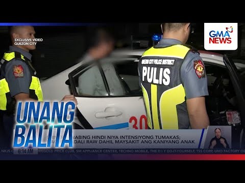 Driver na tumakas matapos magpakarga ng P1,500 halaga ng gasolina, sumuko sa pulisya | Unang Balita