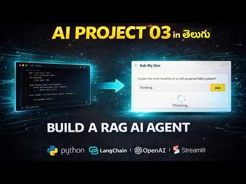 Project 3: Build a RAG AI Agent in Telugu - Ask My Doc using Python