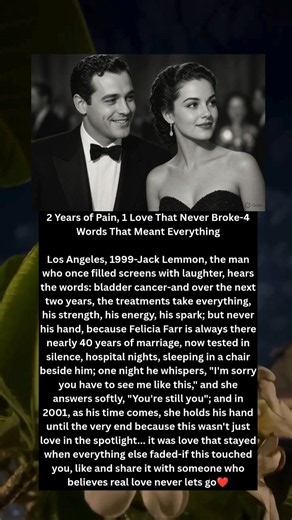 ​The Story of Jack Lemmon and Felicia Farr
