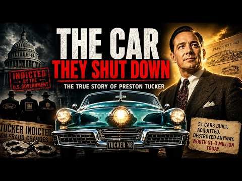 The Tucker 48: The Car That Terrified Detroit — and the Man They Destroyed for It