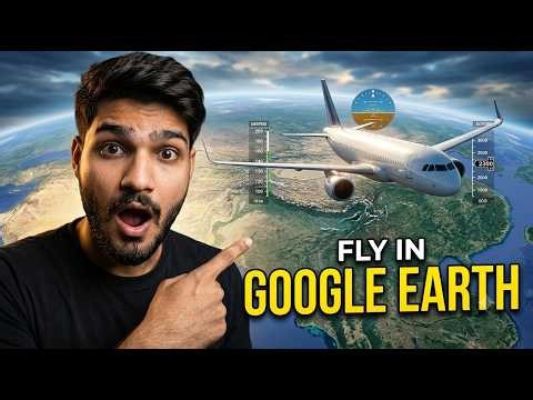 Google Earth Just Added a FLIGHT SIMULATOR!
