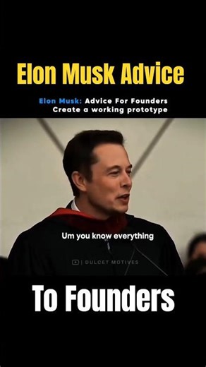 “Elon Musk’s Brutal Advice to Founders 🚀”