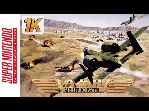A.S.P.: Air Strike Patrol | SNES | 1k 60fps Gameplay 