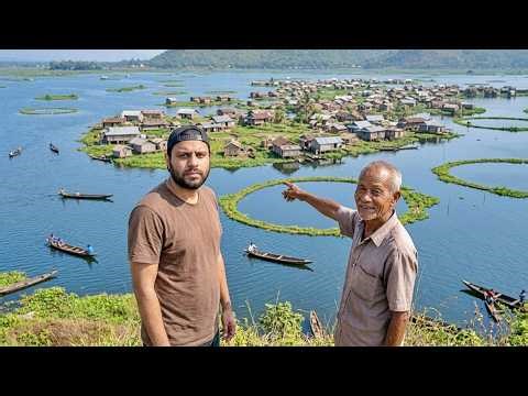 FLOATING VILLAGE of INDIA | Loktak Lake, Manipur