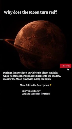 Why The Moon Turns Red During A Total Lunar Eclipse