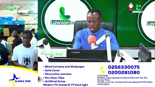 Lawson Morning sports with King Eben Live on Lawson TV & 96.3 FM | Wednesday, 7th January 2026 | Lawson 96.3 FM