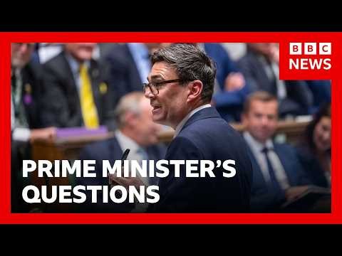 LIVE: Andy Burnham faces Prime Minister's Questions | BBC News
