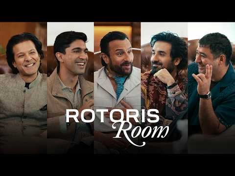 The Rotoris Room | Vir Das, Saif Ali Khan, Ayaan Ali Bangash, Prateek Sadhu & Suyash Keshari