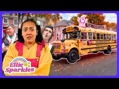 Jimmy's SECRET Halloween Party Bus! 🎃  Ellie Sparkles Halloween Special 2026