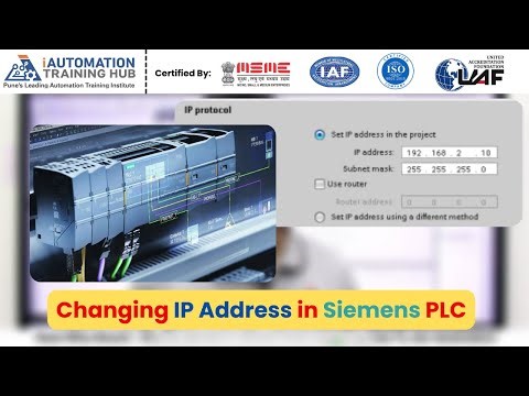 How to Change IP Address in Siemens PLC S7 1200 S7 1500 TIA Portal Step by Step Guide