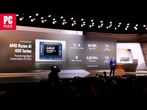 AMD Unveils Ryzen AI 400 Series and Ryzen AI Max PC Processors