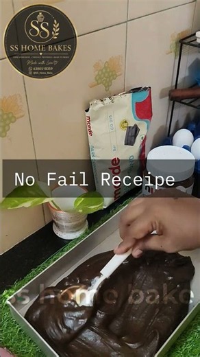 Eggless Brownie No egg Full recipe in description #shorts #brownie #eggless #baking #recipe#minivlog