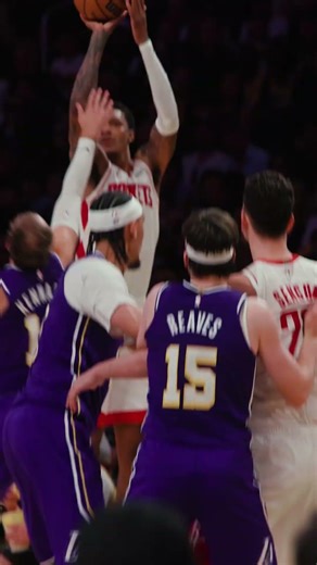 Bari was on FULL display in LA 🗣️ 22 PTS | 7 REB | 3 AST | 2 BLK 📊 #rockets