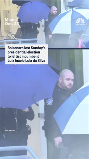 Brazil’s Flavio Bolsonaro arrives in Miami