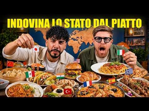 NUOVA SFIDA IMPOSSIBILE INDOVINA LO STATO DAL PIATTO - NON CI POSSO CREDERE DADDA E STE LITIGANO!