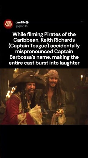 Keith Richards Couldn’t Say Barbossa | Pirates of the Caribbean