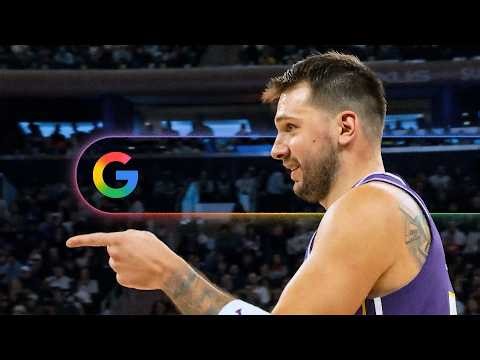 Why is Luka’s stepback so impossible to guard? | Google + NBA