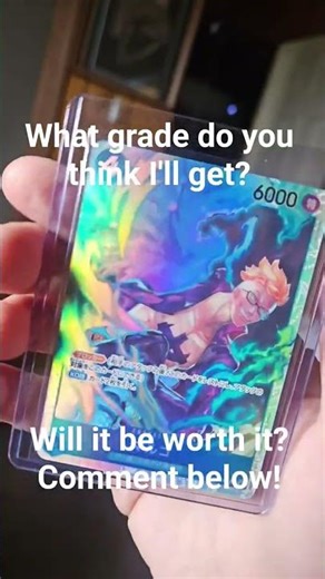 One Piece Beckett Grading Submission #beckettgrading #beckett #tcg #onepiece #cards #grading