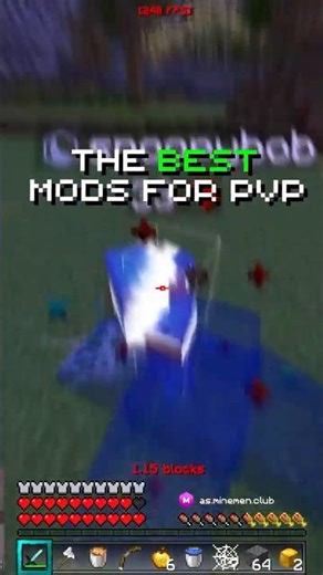 BEST Mods for PvP! #minecraft #pvp #marlowww #best #crystalpvp