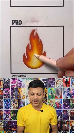 How to Draw Fire 🔥