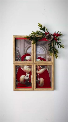 Santa wall decoration for Christmas 🎅 | Magic Hands Creations