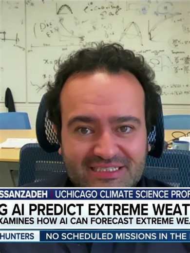 AI FORECAST ⛈️: Pedram Hassanzadeh, associate professor of climate science at the University of Chicago, joins FOX Weather to break down how AI could transform how we predict extreme weather—and what it means for the future of meteorology.