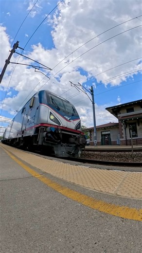 Amtrak Northeast Regional at Westerly Station!