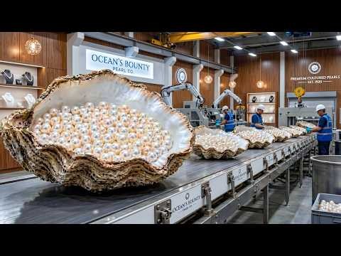 Pearl Jewelry Making Process | World's Most Luxurious Pearl Factory