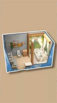 Sink Counter Hack | Sunlit Garden Bathroom - No CC Build #sims4 #thesims4