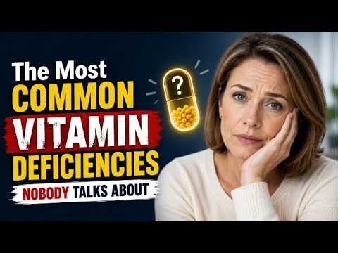 The Five Most Common Vitamin Deficiencies Nobody Talks About