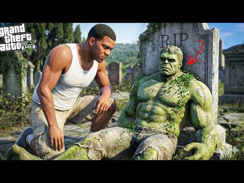 Franklin Restoring An Abandoned Hulk's Suit in GTA 5 ! (GTA 5 mods)