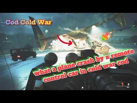 Call Of Duty Cold War Gameplay In Details , crash the plane by toy 😱💀 #COD #coldwar #CODGAMEPLAY
