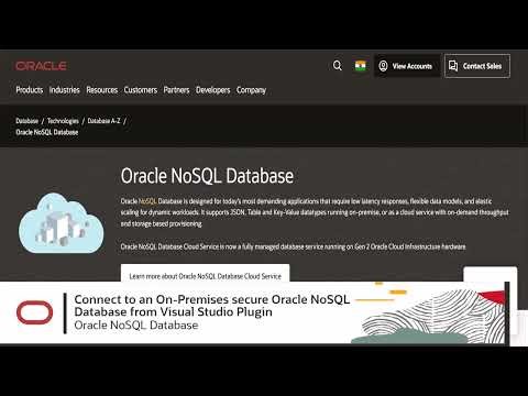 Connect to an On-Premises secure Oracle NoSQL Database from Visual Studio Plugin