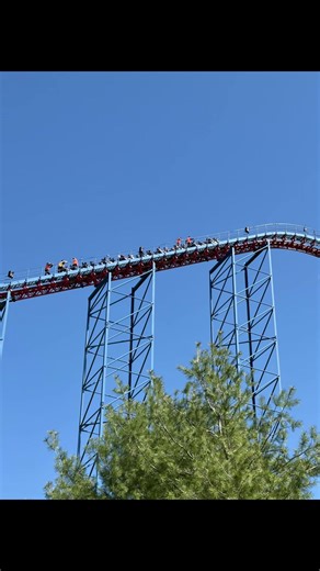 Superman Ride of Steel Evacuation at Six Flags
