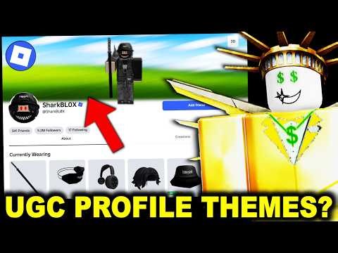 UGC PROFILE THEMES!? (Roblox Accessory News)