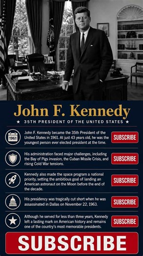 John F. Kennedy: The Youngest President & His Tragic Legacy 🇺🇸