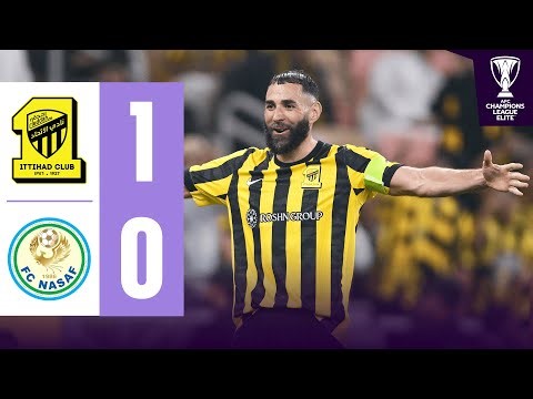 BENZEMA makes the difference! | Al Ittihad 🇸🇦 vs PFC Nasaf 🇺🇿 | Highlights ACL Elite™