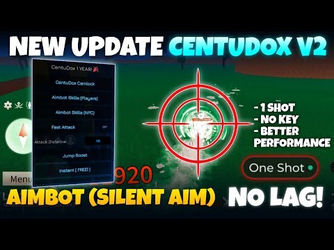 Blox Fruits PvP (AIMBOT) Script CentuDox V2 UPDATE! Bounty Hunting With Aimbot Script