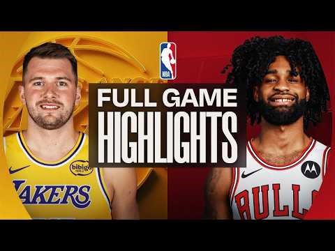 Los Angeles Lakers vs Chicago Bulls Full Game Highlights | 2026 NBA Highlights FULL GAME