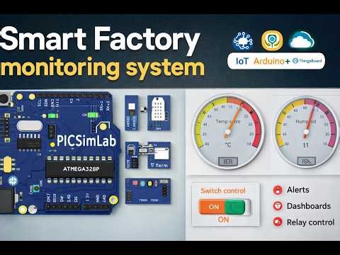 Smart Factory Monitoring System using IoT | Arduino + ThingsBoard | Full Demo 2026 04 20 19 15 16