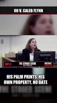 The Examiner Identified Caleb Flynn's Palm Print, Then Agreed No Print Can Be Dated