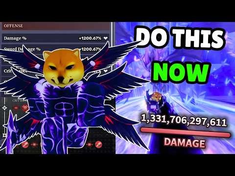 How to Deal TRILLIONS of Damage Fast In Sailor Piece!